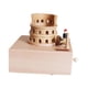thumbnail image 3 of Figura De Caja De Música De Madera Figura De Caja De Música Para El Hogar Sala De Estar Dormitorio, 3 of 3