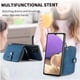 thumbnail image 2 of Funda Tipo Cartera con Correa Cruzada para Samsung Galaxy A32 5G Protección Contra Golpes Azul, 2 of 5