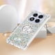 thumbnail image 5 of FOXDOCK Funda Glitter Líquida para Xiaomi Redmi Note 14 Pro Plus 5G con Anillo Brillante, TPU Antichoques y Esquinas Reforzadas, Soporte, 5 of 6