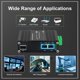 thumbnail image 3 of Convertidor multimedia PoE E-link Mini Industrial de 2 puertos Gigabit, 3 of 6