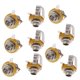 thumbnail image 2 of 10 Uds 1/4 ''6,35mm Conector Hembra Estéreo Montaje En Panel, 2 of 4