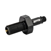 Magideal - Herramienta Adaptadora De Válvula De Aire De Bicicleta Para Amortiguador De Rueda Trasera, Convertidor, Accesorios De Bicicleta, Reemplazo Para Repara Negro