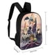 thumbnail image 2 of El Príncipe Dragón-theme Backpack, Campus style schoolbag Bookbag with Adjustable Shoulder Straps And Large Zip Compartment, Unisex Travel Bags., 2 of 6