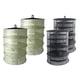 thumbnail image 5 of 4x Rejilla De Secado De Hierba Plegable Secadora De Rejilla Malla 4 Capas Negro + Verde Militar, 5 of 5