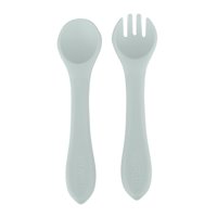 Set Cuchara Y Tenedor Azul Infanti