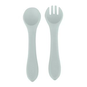 Set Cuchara Y Tenedor Azul Infanti