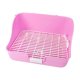 thumbnail image 1 of Caja De Arena Para Conejos, Orinal Interior Para Hurones, Chinchillas Y Hámsters, Color Rosa, 1 of 5