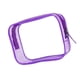thumbnail image 2 of Estuche de maquillaje transparente, organizador de maquillaje, compacto, impermeable, ligero, bolsa de cosméticos, bolsa de cosméticos de PVC para el Púrpura M, 2 of 5