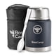thumbnail image 2 of Termo Comida BossCamp 500 ml Azul Acero Inoxidable Bolso Térmico Cuchara, 2 of 8