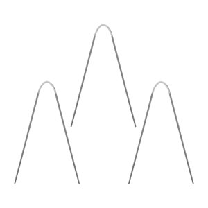 Magideal - 3 Uds. Agujas De Tejer Con Cable Circular Para El Hogar Con Proyectos De Doble Punta, Agujas De Tejer Diy Para Adultos Para Manta, Suéter, Mangas, , 4Mm 4 Mm