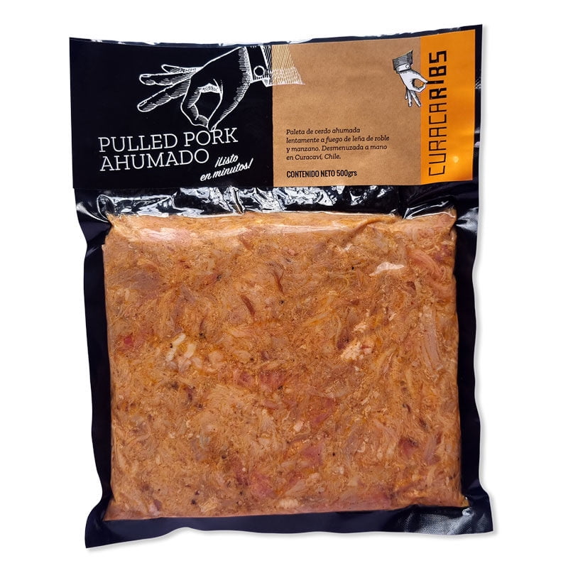 Pulled Pork Ahumado 500 g Curacaribs