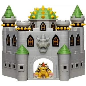 Juguete Escena Batalla Castillo De Bowser Mario Nintendo