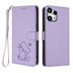 thumbnail image 1 of Funda Volteable con Diseño de Gato para Nothing Phone 3A Lite, Lila Claro, 1 of 6