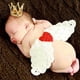 thumbnail image 3 of Mini corona infantil, tiara de princesa bebé, adorno para tarta, cristal con diamantes de imitación, pequeña corona dorada para cupcakes, accesorio para fotos de recién nacidos, decoración con temátic, 3 of 7