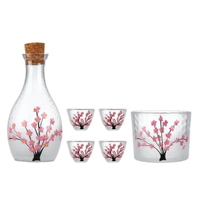 Bothyi - Juego De Recipientes Para Sake, Vasos De Sake Fríos De Estilo Japonés Para Mesa De Comedor De Oficina, Picnic