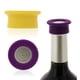 thumbnail image 1 of Tapones ventilados para botellas, 2 unidades, color morado y amarillo, 1 of 6