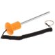 thumbnail image 2 of Accesorios De Pasador De Pila De Pesas, Pin Multiusos De Acero Inoxidable Para Máquina De Pesas, Color Naranja, 10x105mm, 2 of 5