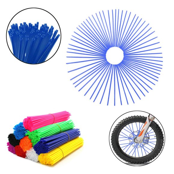 Envolturas para radios de rueda COBIKE 23 cm Azul 72 piezas