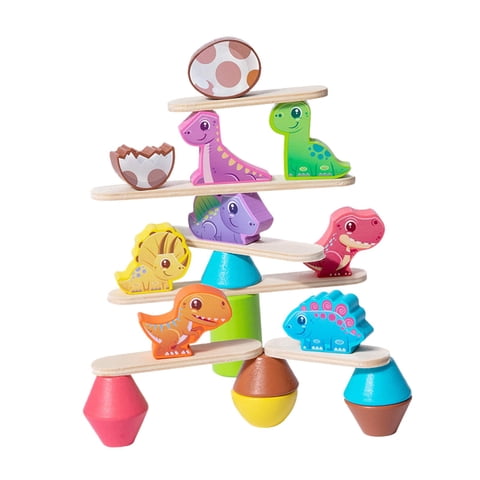 Bothyi - Juego De Rompecabezas Juguetes Educativos De Aprendizaje Para Niños Pequeños Bebés 1 2 3 4 Dinosaurio De 5 Años