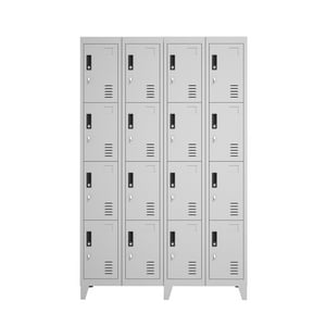 Recilock - Lockers Metálicos: 4 Cuerpos Y 16 Puertas