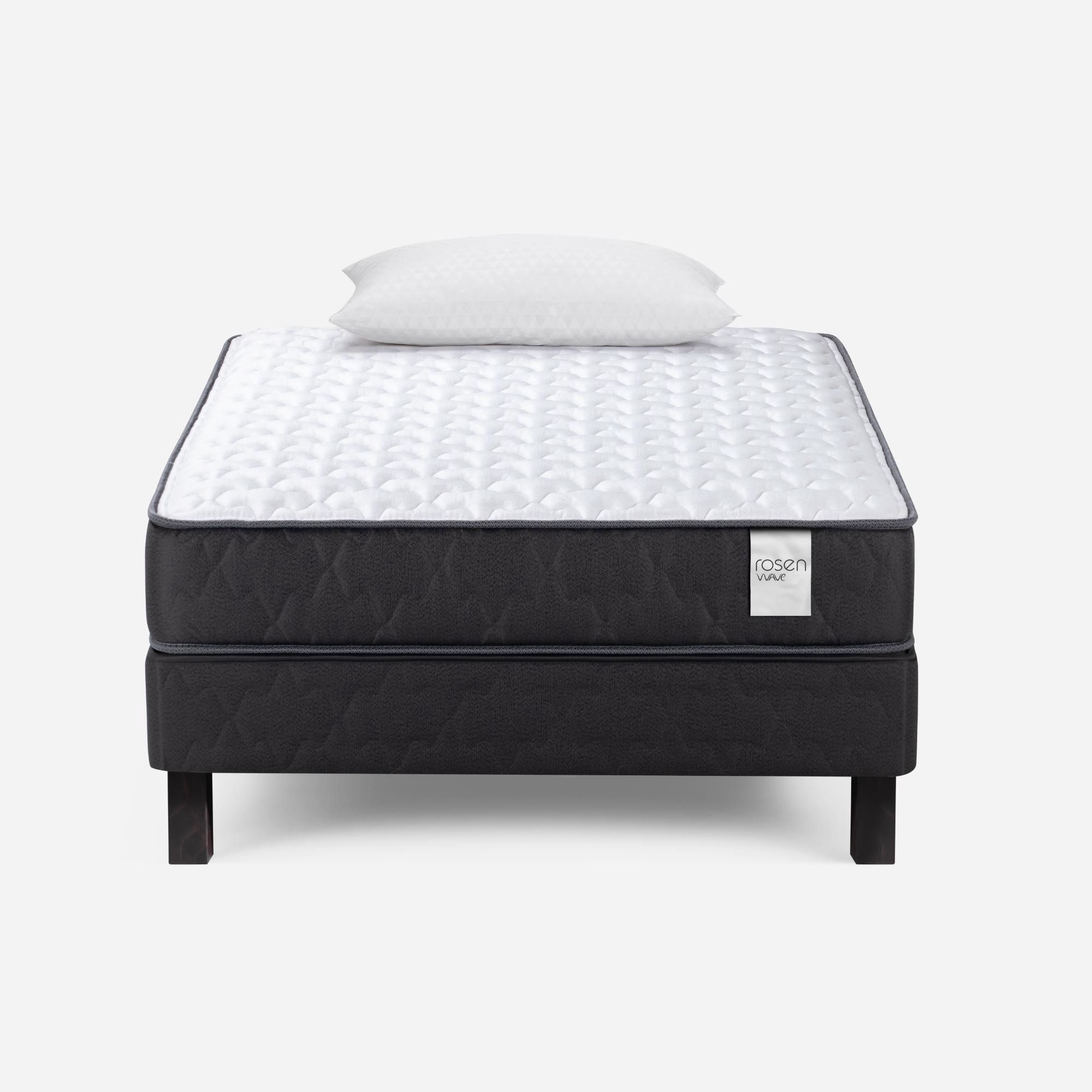 Cama Europea Wave 1.5 Plaza Base Normal