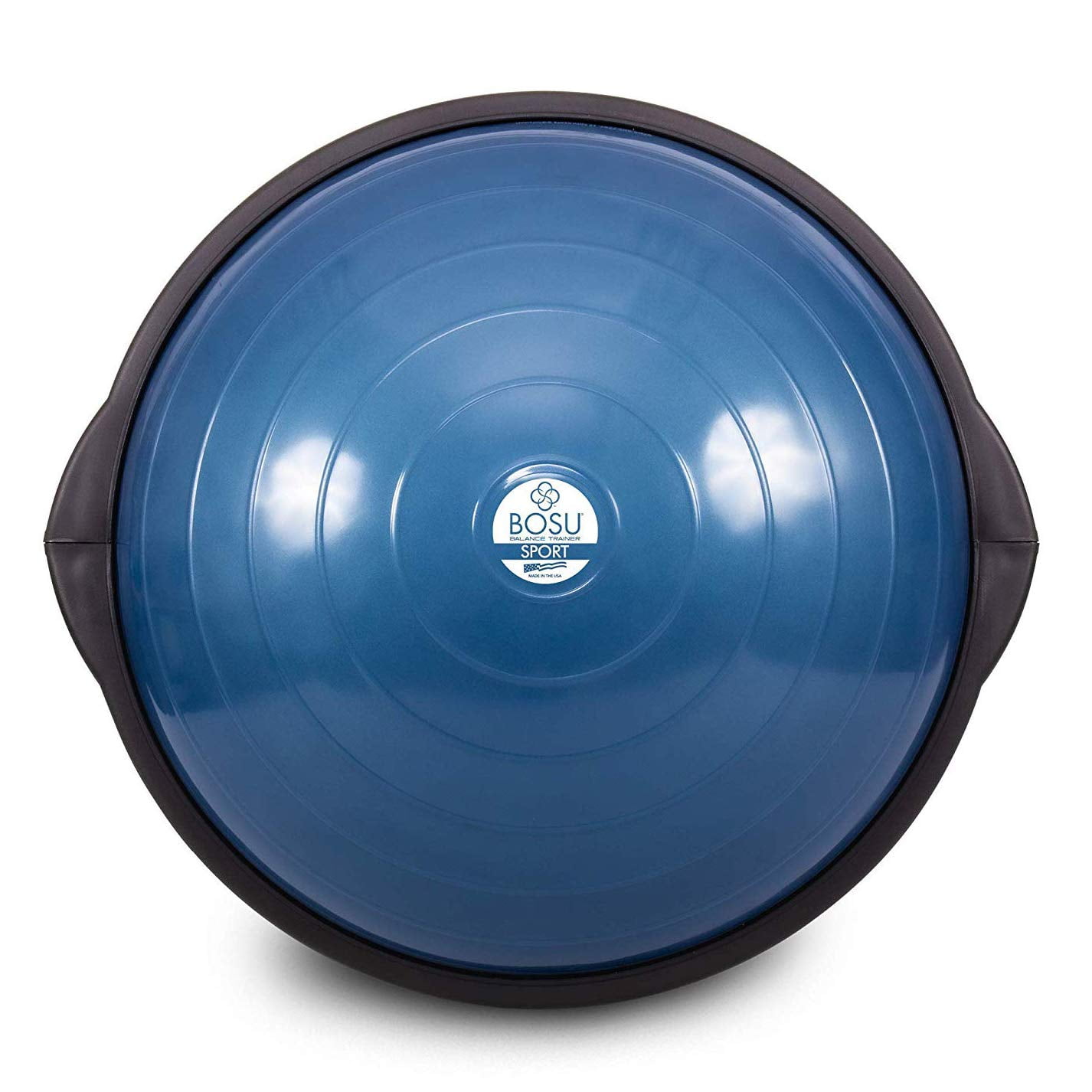 Pelota De Equilibrio Bosu 20" Entrenador Completo Para Gimnasio En Casa Azul