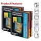 thumbnail image 2 of Organizador de proyectos Better Office Products, 24 bolsillos, poliéster, paquete de 2, 2 of 5