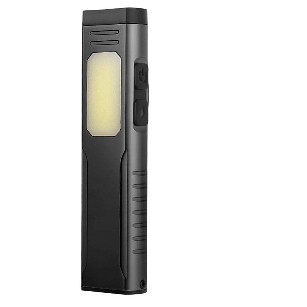 Xusx111 - Linterna Recargable Led 7 Modos Para El Hogar, Al Aire Libre, Linterna Recargable Con Sonido Beeper, Camping, Emergencia (negro)