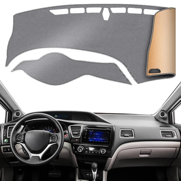 Cubierta para tablero KEYOOG Honda Civic 2012-2015 gris LHD