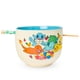 thumbnail image 1 of Tazón de ramen Silver Buffalo 567 ml Pikachu con palillos, 1 of 9
