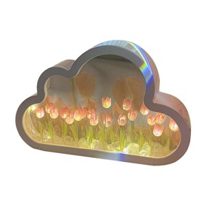 Ioensy - Lámpara De Noche Con Interruptor Táctil De Luz Nocturna Para Dormitorio, Oficina, Restaurante, Rosa