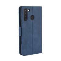 Funda Tipo Billetera Foxdock Para Samsung Galaxy A21 – Tapa Flip Con Tarjetero