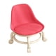 thumbnail image 4 of Taburete Rodante Redondo Bajo Con Ruedas Taburete De Pedicura Para Fitness Office Garage Red, 4 of 5