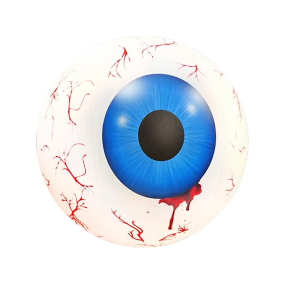 Globo Ocular Inflable De Halloween, Bolas De Ojos Aterradoras, Juguetes Para Decoración De Fiesta En El Jardín, Azul, 1 Ud.