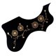 thumbnail image 1 of Guitarra Acústica De 41 "Golpeador Guitarra Folk Decorativa Antiara?azos Mano Derecha Negro, 1 of 5