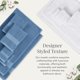 thumbnail image 4 of Toallas de baño NY Loft Trinity Collection 100% algodón, paquete de 4, 4 of 9