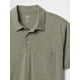 thumbnail image 3 of Polo GAP Lived in para hombre, color verde, talla XS, 3 of 4