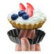 thumbnail image 3 of Pack X24 Moldes Mini Tartaleta Individual Kuchen Desmontable Color Gris, 3 of 4