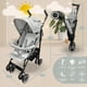 thumbnail image 4 of Coche Paseo Bebé Plegable Kidstar Gris Toldo Extensible, 4 of 4