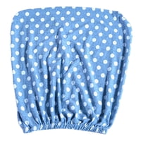 Magideal - Funda Para Respaldo De Silla De Oficina, Funda Giratoria Para Silla, Funda Protectora Para Silla Giratoria De Escritorio, Elástica Para Decoración De Puntos Azules