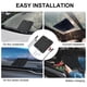 thumbnail image 5 of Cargador solar de batería de coche ECO-WORTHY 10 W 12 V resistente al agua, 5 of 9