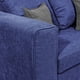 thumbnail image 3 of Sofá Eagle 2 Cuerpos Tela Poliester Azul, 3 of 5