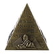 thumbnail image 3 of Artesanías De Metal Pirámides Egipcias Modelo De Construcción Estantería Ornamento Bronce, 3 of 3
