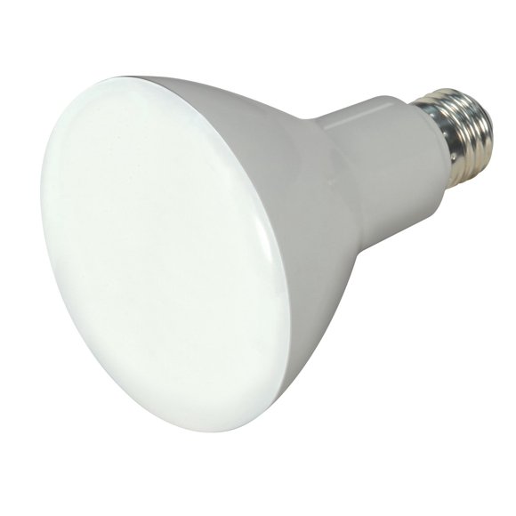Bombilla Satco S9621 mediana blanca esmerilada de 13 cm