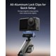 thumbnail image 3 of Soporte TELESIN para bicicleta 9‑38 mm DJI Osmo Pocket/Action, 3 of 7