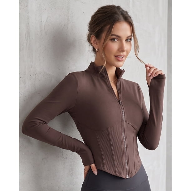 Chaqueta Fitness Calce Ergonómico Slim Fit Ajuste Pro - JYT050