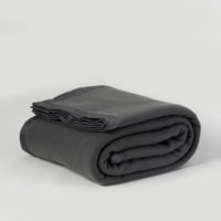 Frazada Polar Borde Satin Linea Hotel King Gris