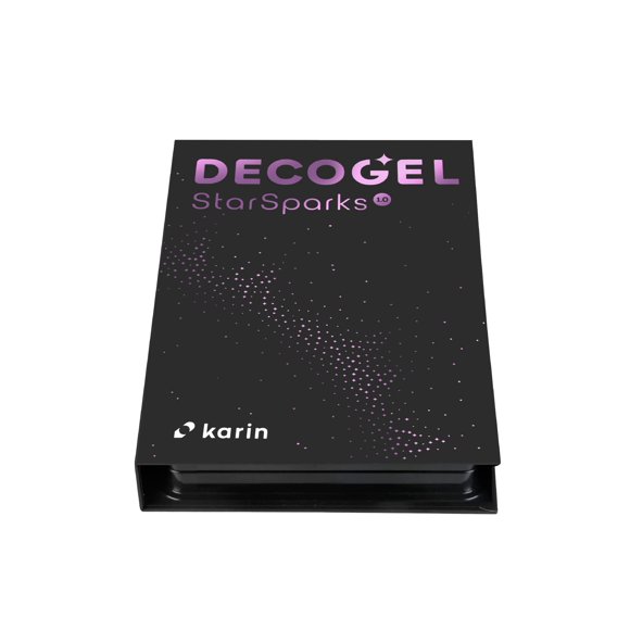 Bolígrafos Karin DecoGel StarSparks 1,0 mm Set de 20