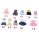 thumbnail image 1 of 10 Set 16 Cm / 6 Pulgadas Mini Mu?eca Mu?eca Traje Traje DIY Juguetes Vestir Accesorio, 1 of 5