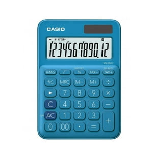 Calculadora Casio Ms 20Uc Bu N Dc Azul